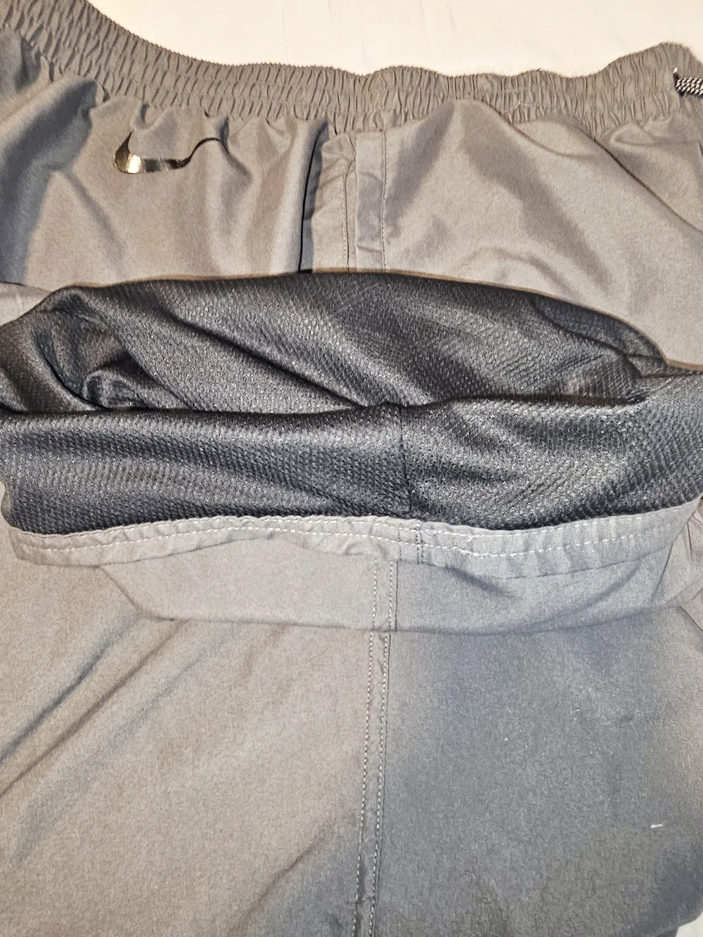 Nike Drawstring Shorts with Mesh Lining Medium